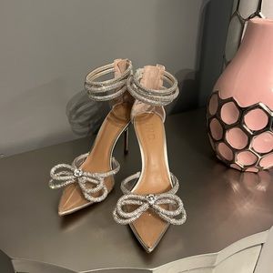 Mach and Mach type rhinestone heels 6